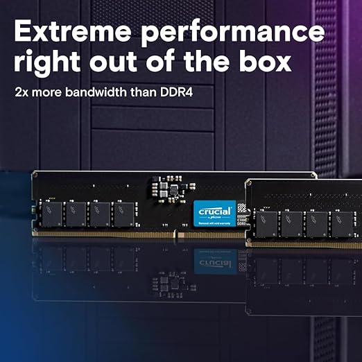 Crucial 32GB DDR5 4800MHz Desktop