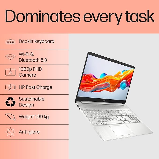 HP 15 12th Gen i5 Laptop