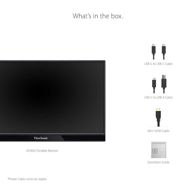 ViewSonic FHD Portable Monitor
