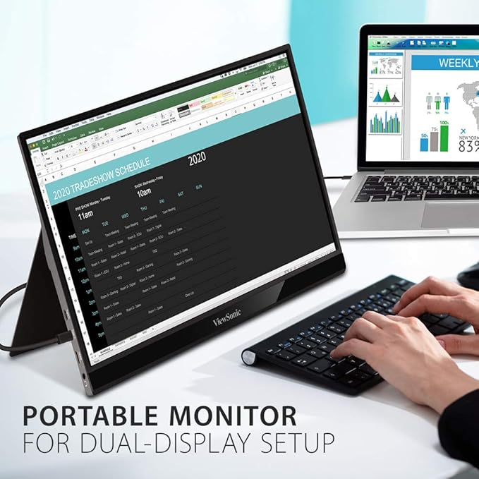 ViewSonic FHD Portable Monitor