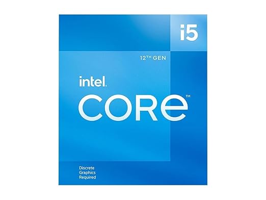 Intel Core i5 12400F Desktop Processor