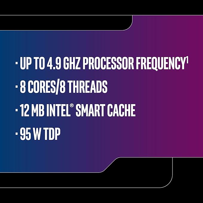 Intel® Core i7-9700K Processor
