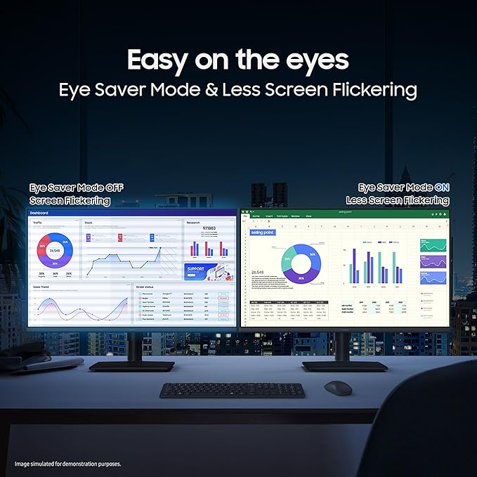 Samsung Essential Series S4 Flat Monitor