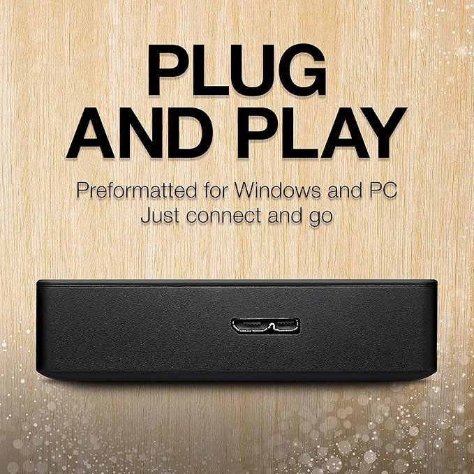 Seagate Portable 1TB External Hard Drive