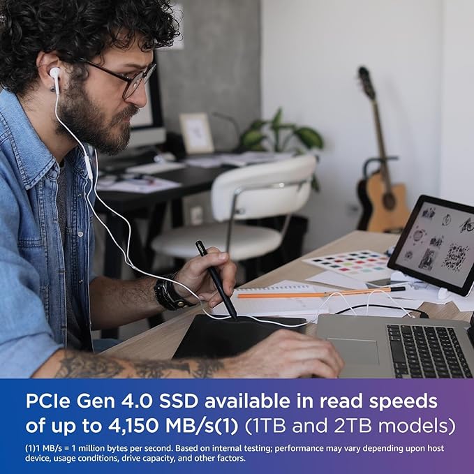 WD Blue SN580 NVMe SSD