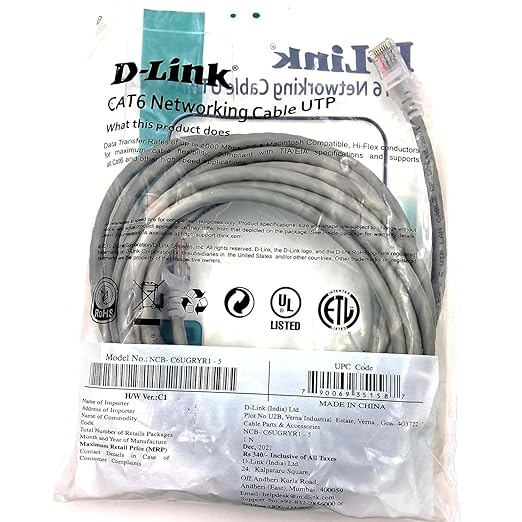 Cat-6 RJ45 Patch Cord
