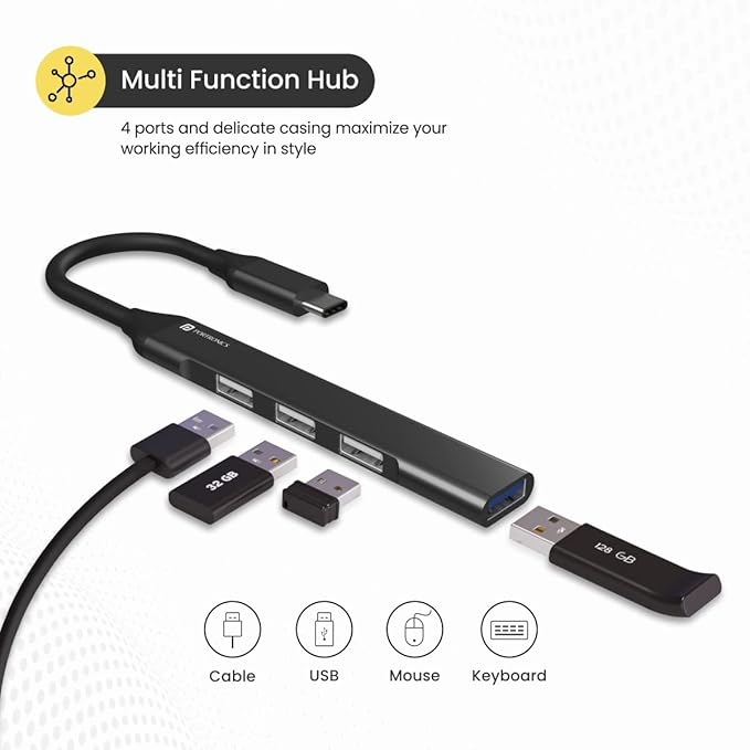 Portronics Mport 31C USB C Hub