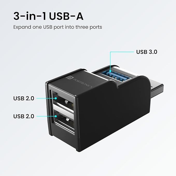 portronics-mport-3a-usb-hub