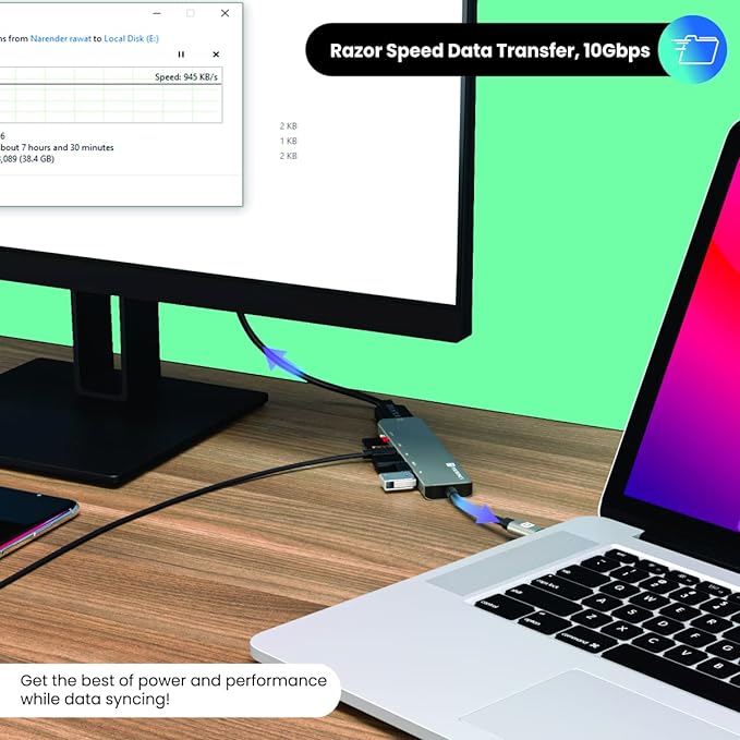 Portronics Mport 52 USB C Hub