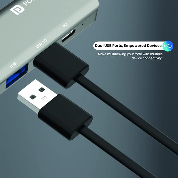 Portronics Mport 52 USB C Hub