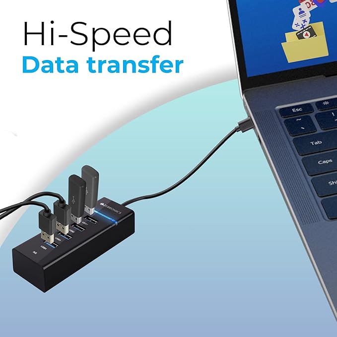 Zebronics 300HB 4 Port USB 3.0 Hub