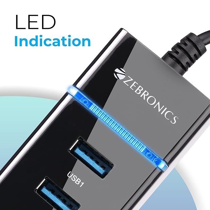 Zebronics 300HB 4 Port USB 3.0 Hub