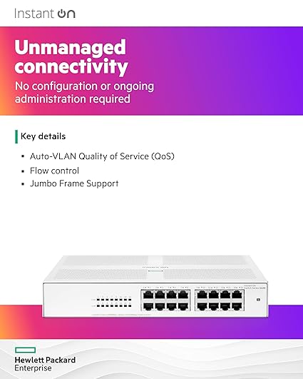 Aruba 1430 16-Port Gb Switch