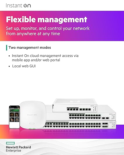 Aruba Instant 8-Port Gb Smart Switch