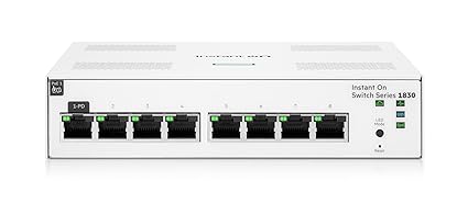 Aruba Instant 8-Port Gb Smart Switch