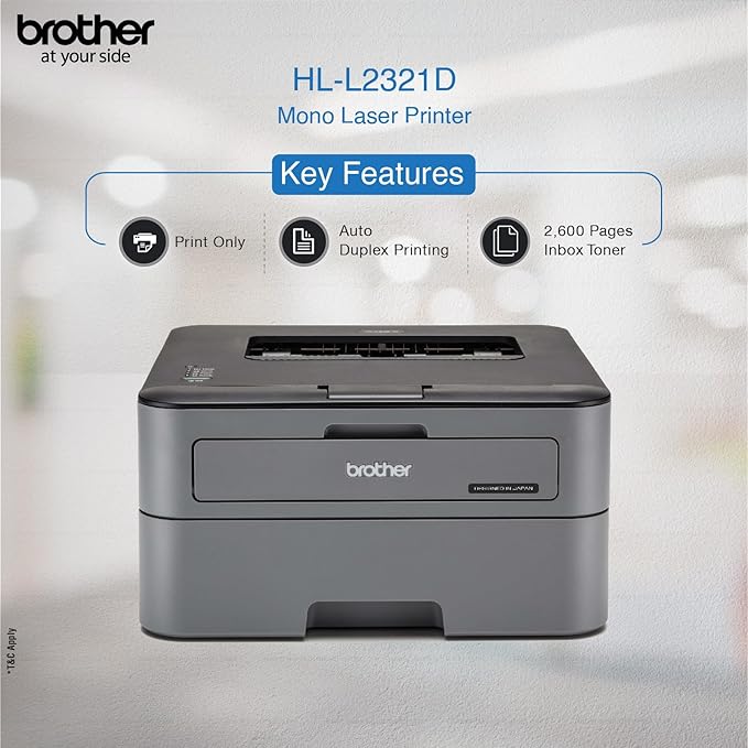Brother HL-L2321D Laser Printer