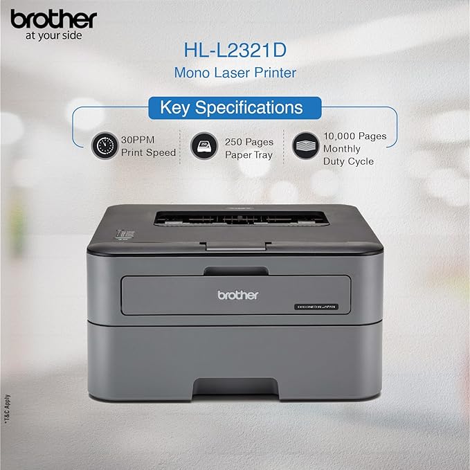Brother HL-L2321D Laser Printer