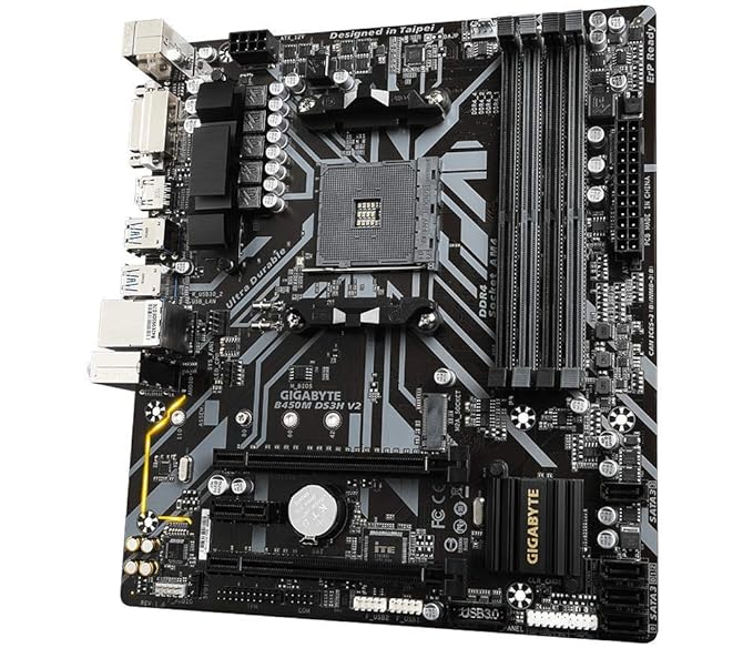 GIGABYTE B450M DS3H Motherboard