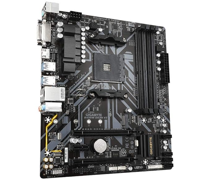 GIGABYTE B450M DS3H Motherboard