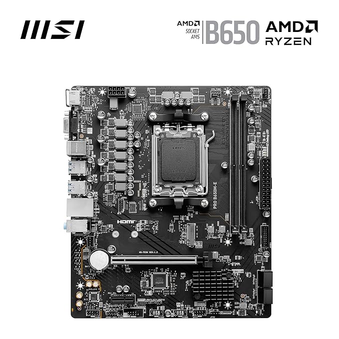 MSI PRO B650M-E Motherboard