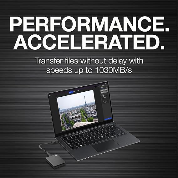 Seagate One Touch 1TB External SSD