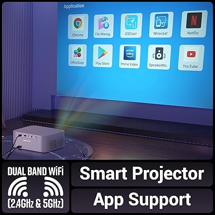 ZEBRONICS PIXAPLAY Smart Projector