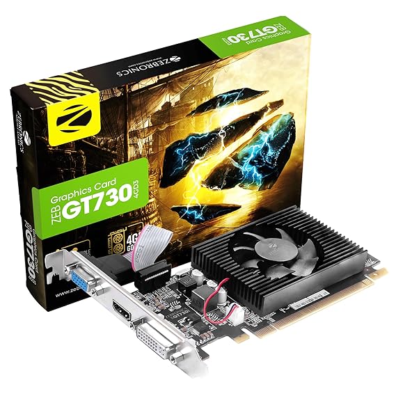 ZEBRONICS- GT730 GDDR3 Graphics