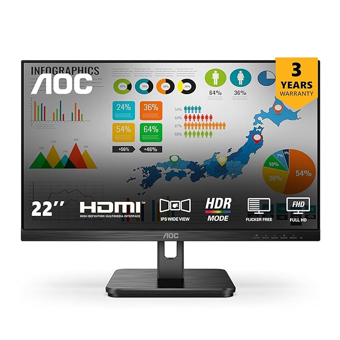 AOC 22E2H Gaming Monitor