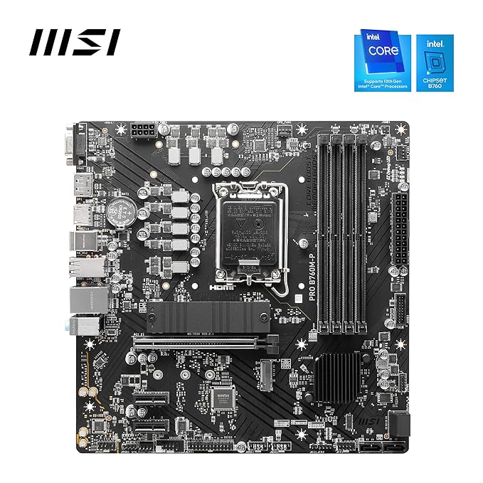 MSI PRO B760M-P Motherboard