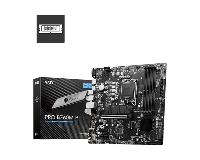 MSI PRO B760M-P Motherboard