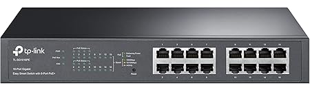 TP-Link 16 Port Gigabit PoE Switch