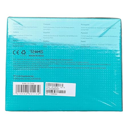 TP-Link LS110P 10-Port PoE Switch