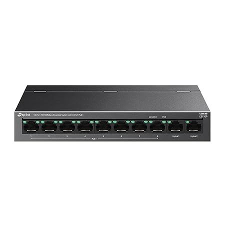 TP-Link LS110P 10-Port PoE Switch