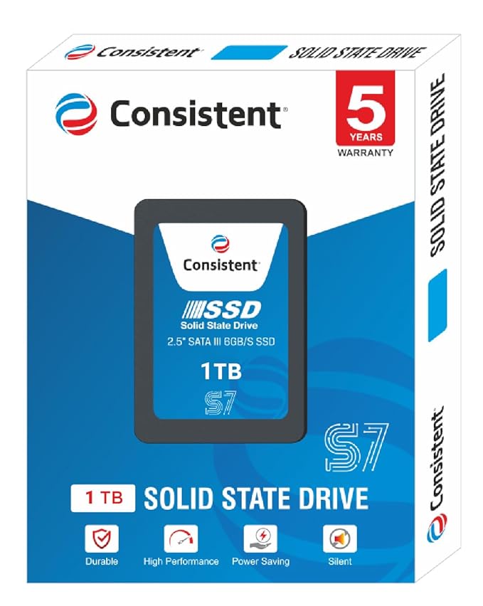 Consistent 2.5 1 TB SSD