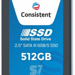 Consistent 512GB SATA Internal SSD