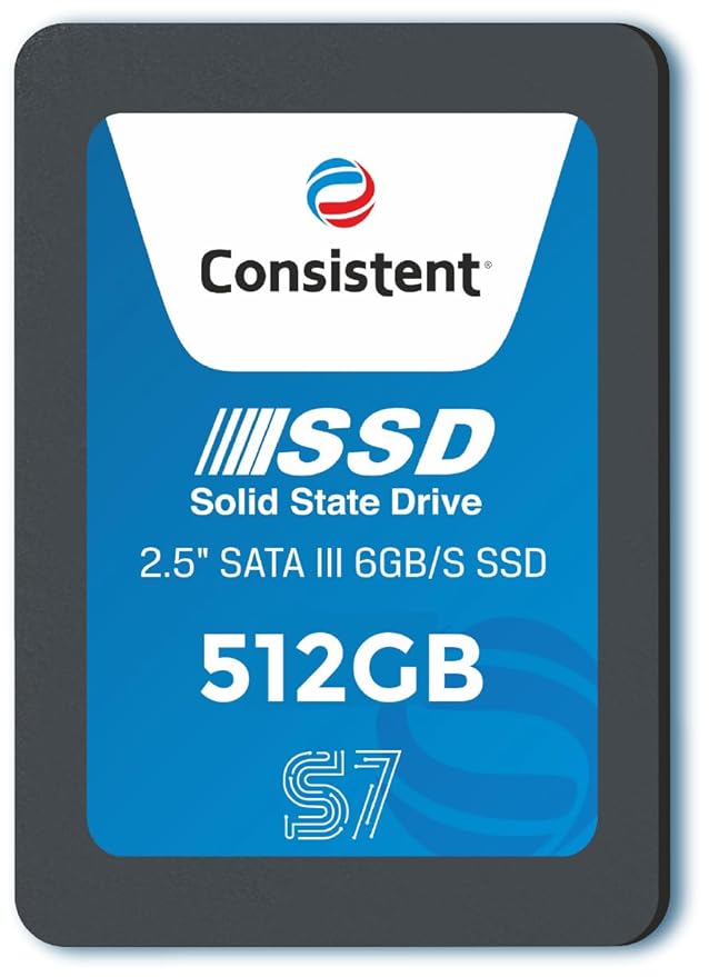 Consistent 512GB SATA Internal SSD