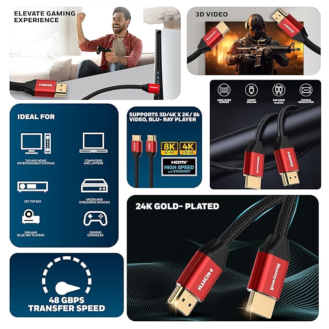 Honeywell 4K HDMI Cable