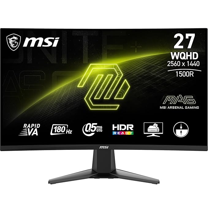 MSI MAG Curved Gaming Monitor