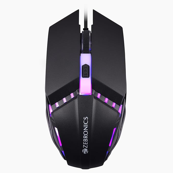 ZEBRONICS Wired Gaming Mouse
