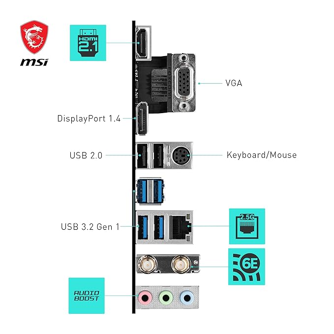 MSI B760M Gaming Motherboard